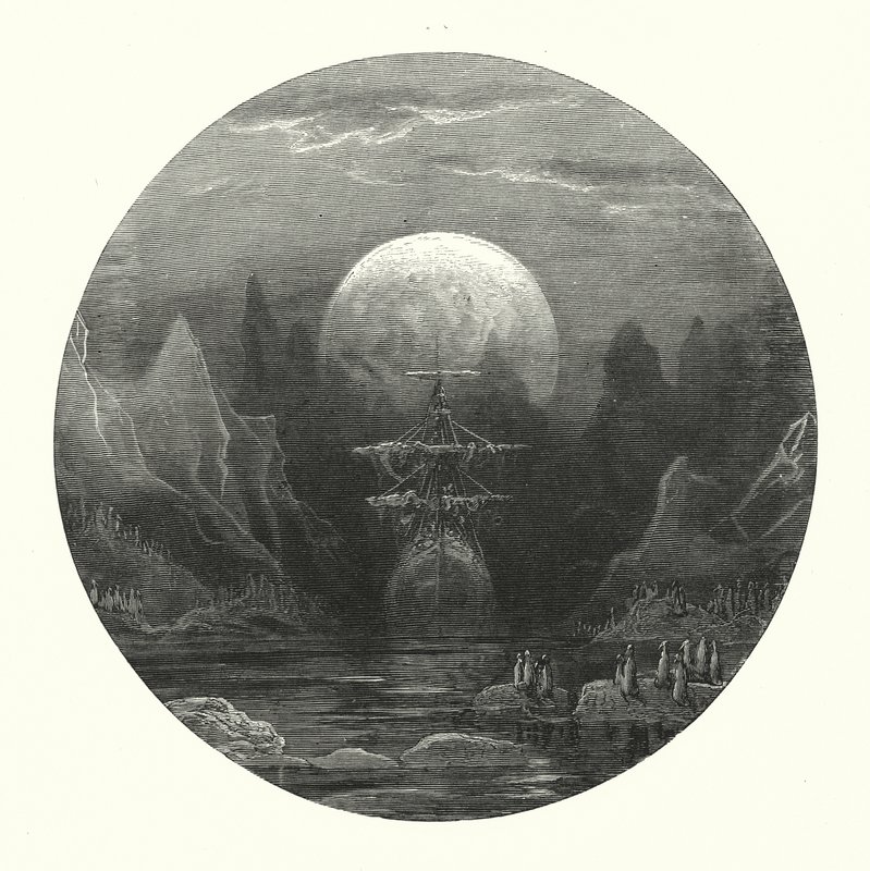 Illustration de Gustave Doré pour La Complainte du vieux marin de Coleridge - Gustave Dore