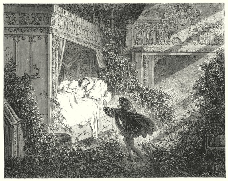 La Belle au Bois Dormant - Gustave Dore