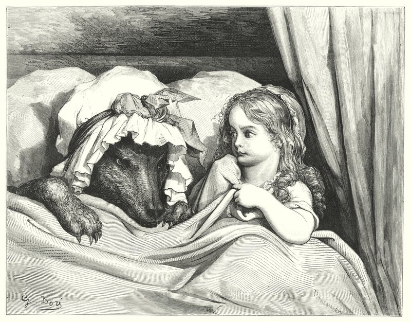 Le Petit Chaperon Rouge - Gustave Dore