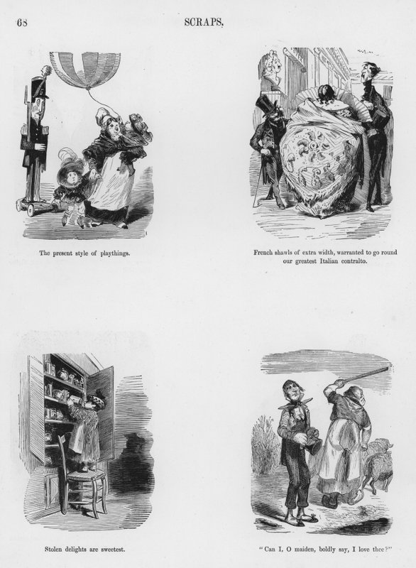 Esquisses humoristiques et grotesques par Gustave Doré - Gustave Dore