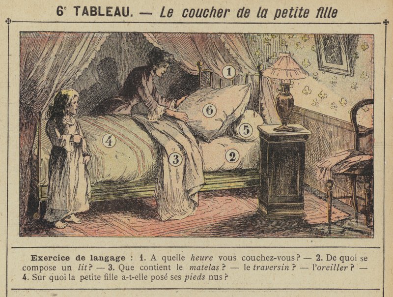 Le coucher de la petite fille - Gustave Fraipont