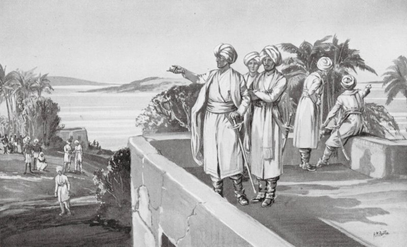 Humphrey Cooke prend possession de Bombay - H. M. (after) Burton