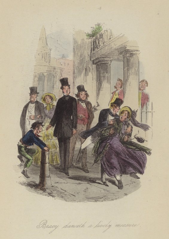 Illustration pour Lewis Arundel ou Le Chemin de fer de la vie par Frank E Smedley - after Hablot Knight Browne