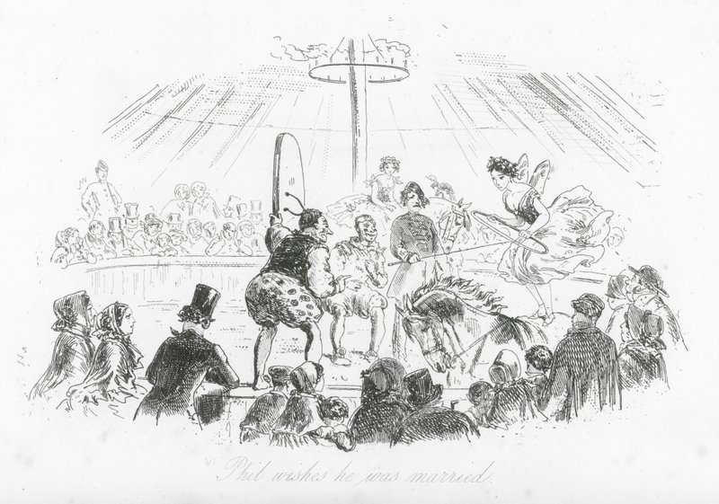 Rues de Londres : Phil souhaite être marié - Hablot Knight (1815 92) Browne