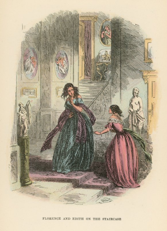 Illustration pour Dombey et Fils - Hablot Knight Browne