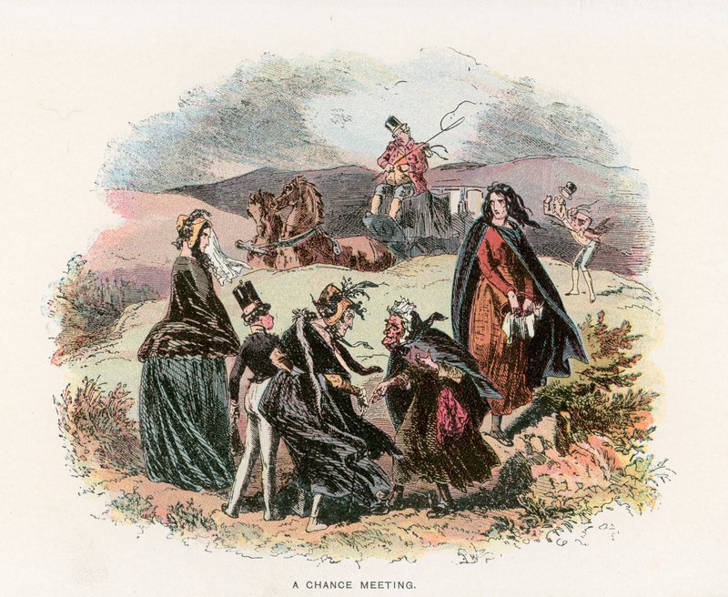 Illustration pour Dombey et Fils - Hablot Knight Browne