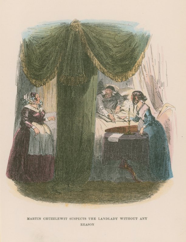 Illustration pour Martin Chuzzlewit - Hablot Knight Browne