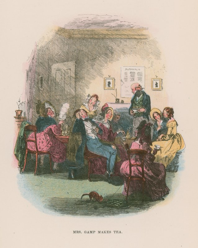 Illustration pour Martin Chuzzlewit - Hablot Knight Browne