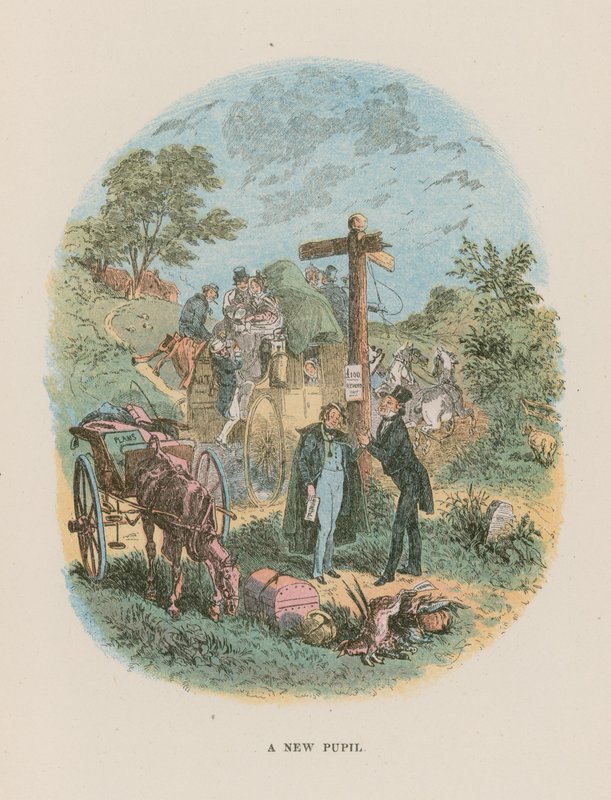 Illustration pour Martin Chuzzlewit - Hablot Knight Browne