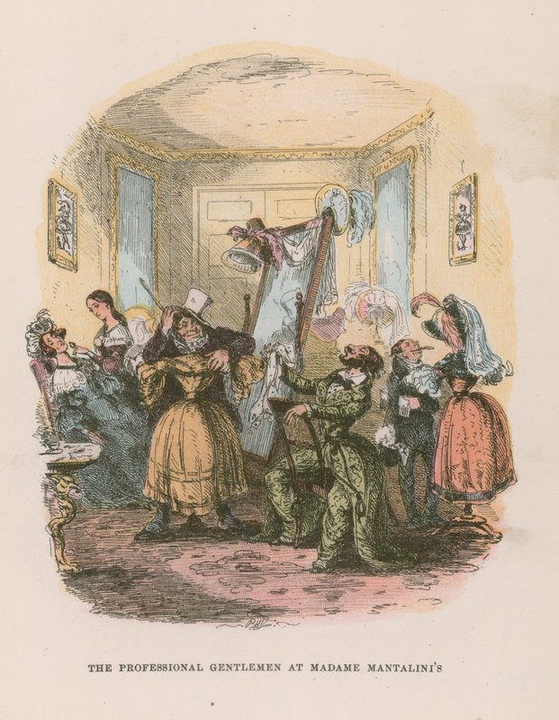 Illustration pour Nicholas Nickleby - Hablot Knight Browne