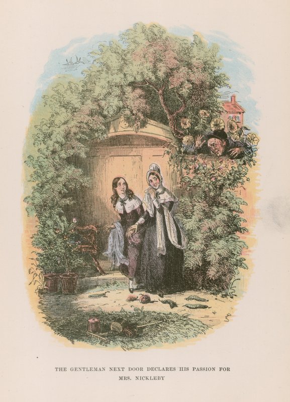 Illustration pour Nicholas Nickleby - Hablot Knight Browne