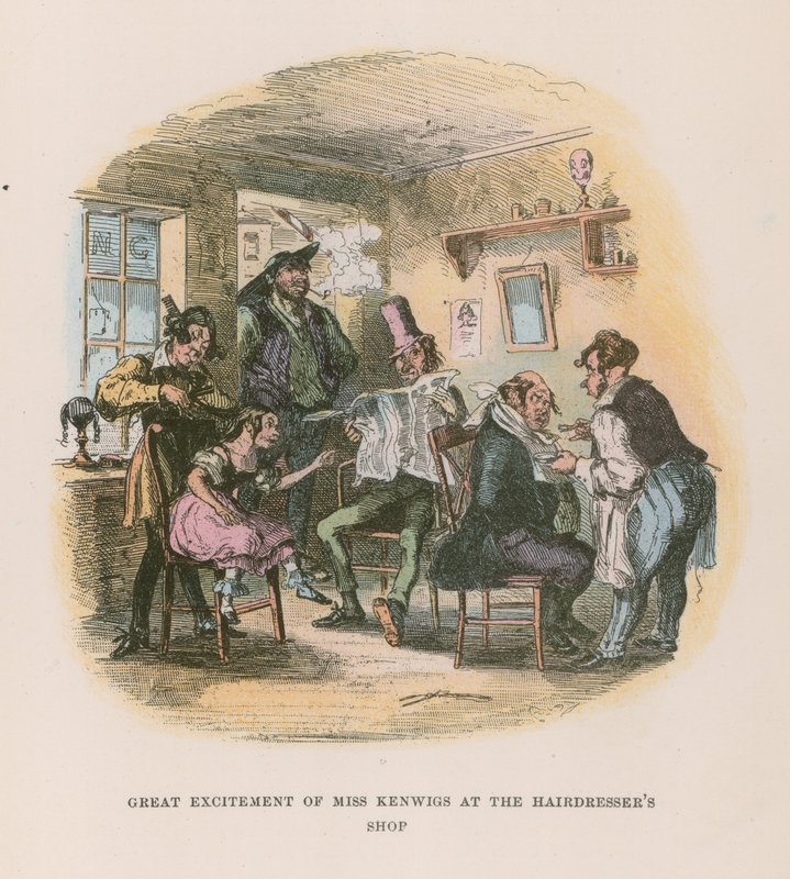 Illustration pour Nicholas Nickleby - Hablot Knight Browne