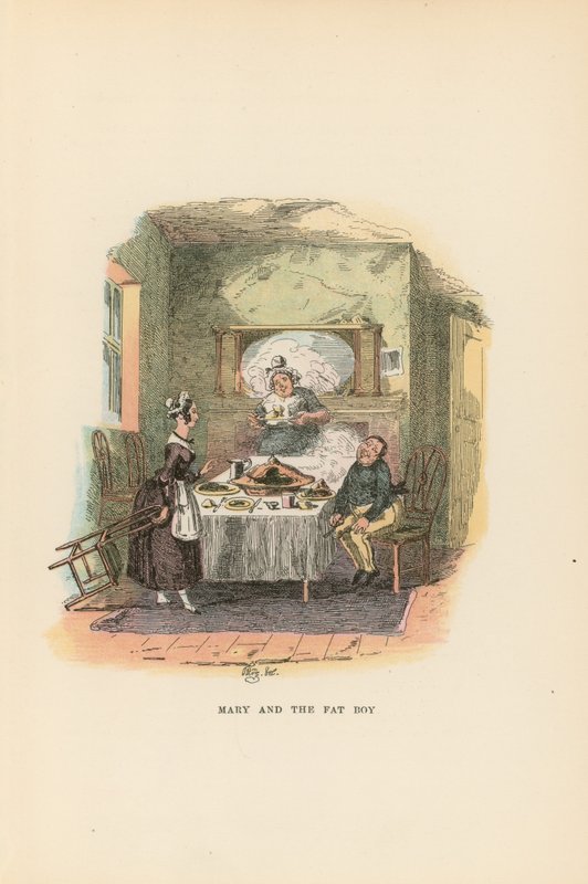 Illustration pour Les Papiers de Pickwick - Hablot Knight Browne