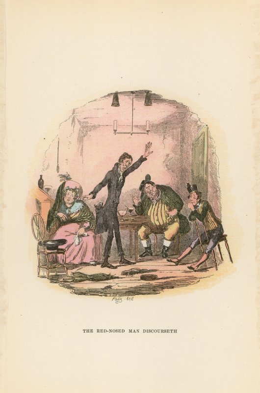 Illustration pour Pickwick Papers - Hablot Knight Browne