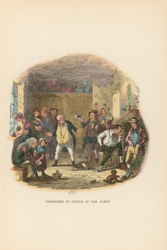 Illustration pour Les Papiers de Pickwick - Hablot Knight Browne