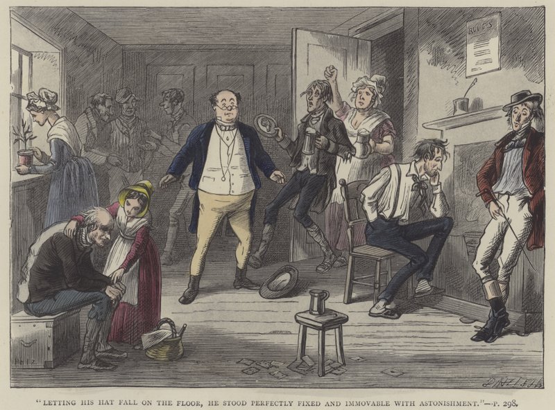 Illustration pour Pickwick Papers - Hablot Knight Browne