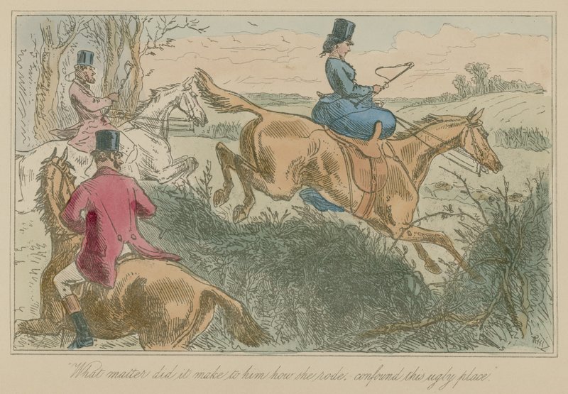 Quelle importance cela avait-il pour lui comment elle montait, maudit cet endroit laid - Hablot Knight Browne