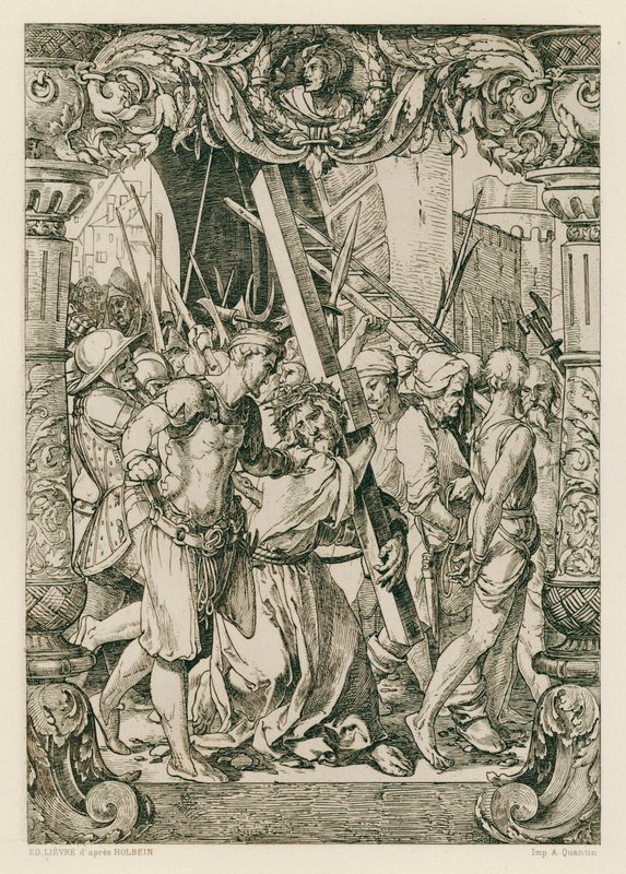 Jésus-Christ, montée au Calvaire - Hans (after) Holbein the Younger