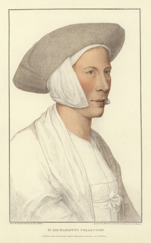 Femme anonyme - Hans Holbein der Jüngere