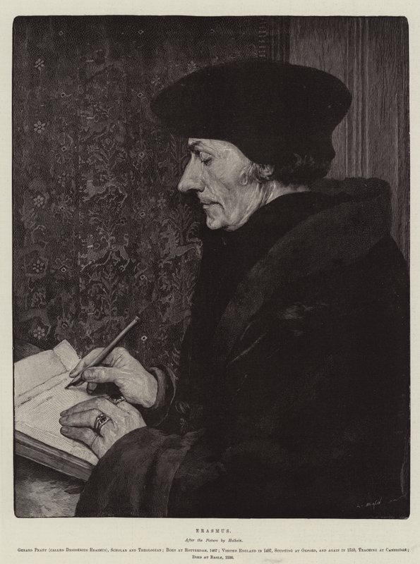 Érasme - Hans Holbein der Jüngere