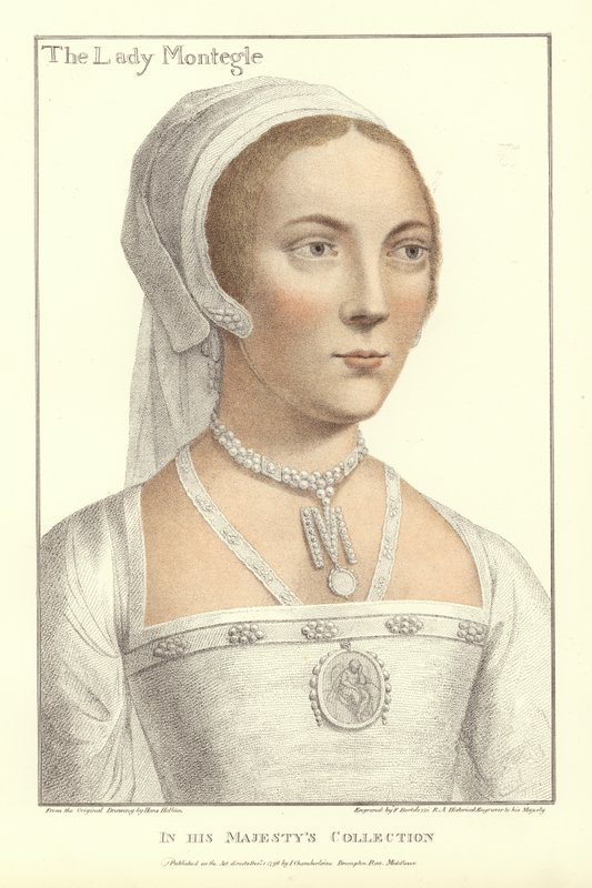 Lady Mary Brandon, baronne Monteagle - Hans Holbein der Jüngere