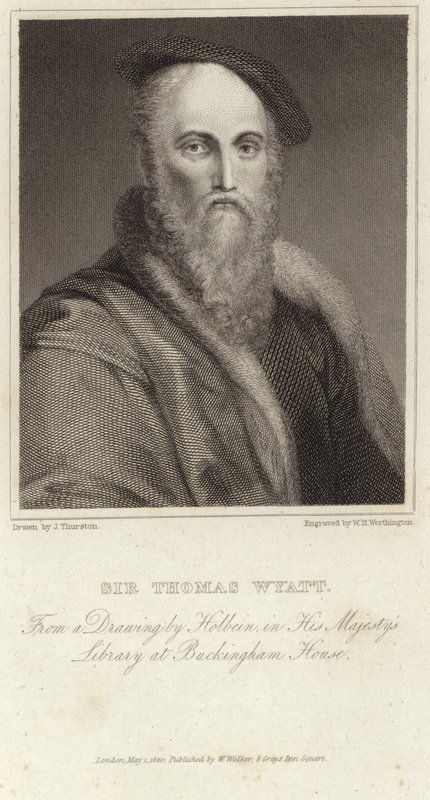 Portrait de Sir Thomas Wyatt - Hans Holbein der Jüngere