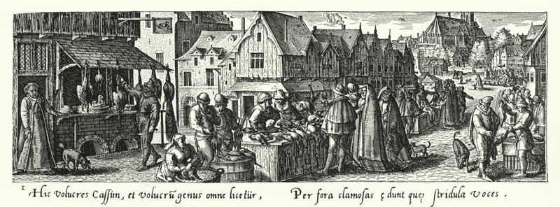 Marché de volaille - Hans after Bol