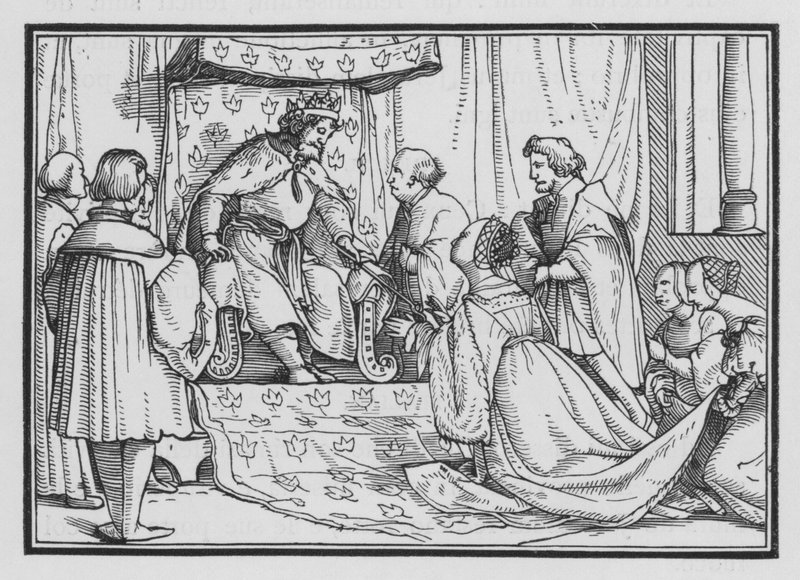Esther est Couronnée Reine, Esther II, 17 - Hans after Holbein the Younger