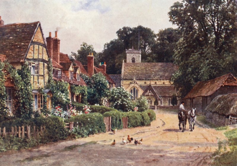 Le village de Betchworth, près de Dorking - Harold Sutton Palmer