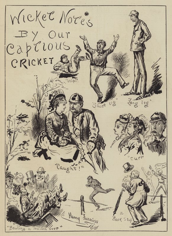 Notes de guichet par notre cricket captieux - Harry Furniss