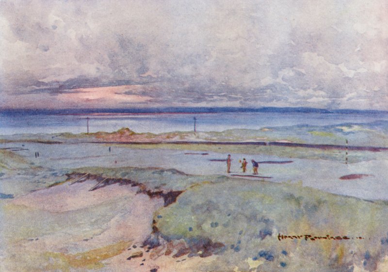 Terrains de golf : Muirfield, les quatrième et quatorzième greens - Harry (1878 1950) Rountree
