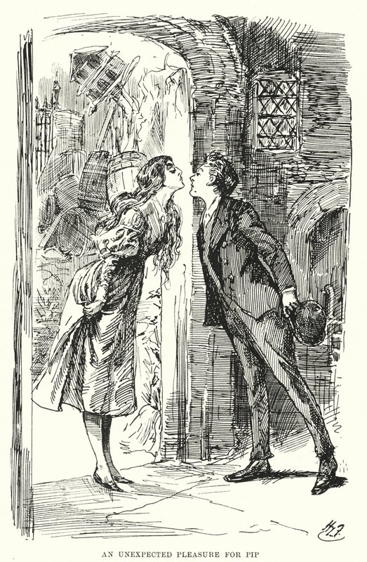 Illustration pour Les Grandes Espérances de Charles Dickens - Harry Furniss