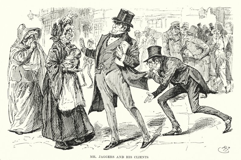 Illustration pour Great Expectations de Charles Dickens - Harry Furniss