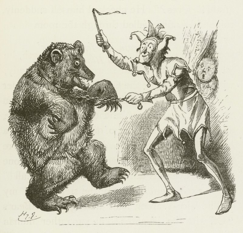 Illustration pour Sylvie et Bruno par Lewis Carroll - Harry Furniss