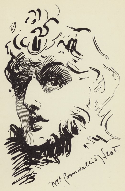 Mme Cornwallis West - Harry Furniss