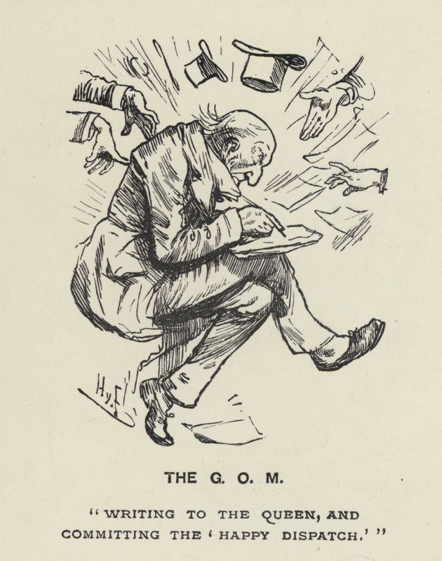 Le Grand Vieil Homme - GOM - W E Gladstone - Harry Furniss