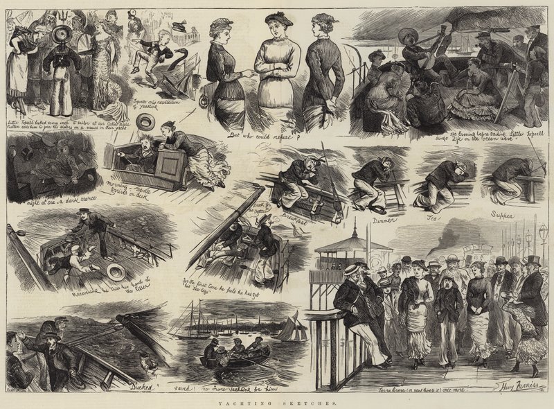 Esquisses de yachting - Harry Furniss
