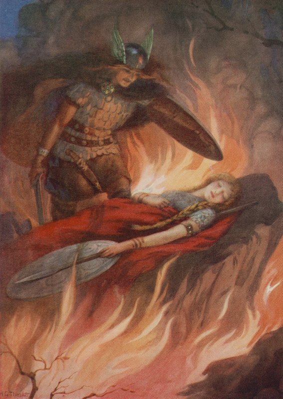Sigurd et Brynhild, tirés de "L