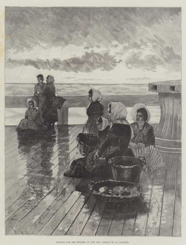 En attendant les travailleurs de la mer - Hector Caffieri