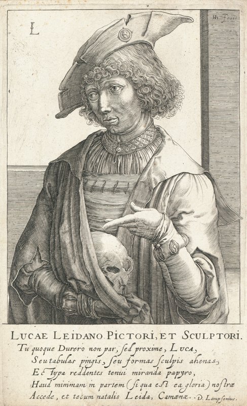 Lucas van Leyden, graveur et peintre néerlandais - Hendrik I Hondius