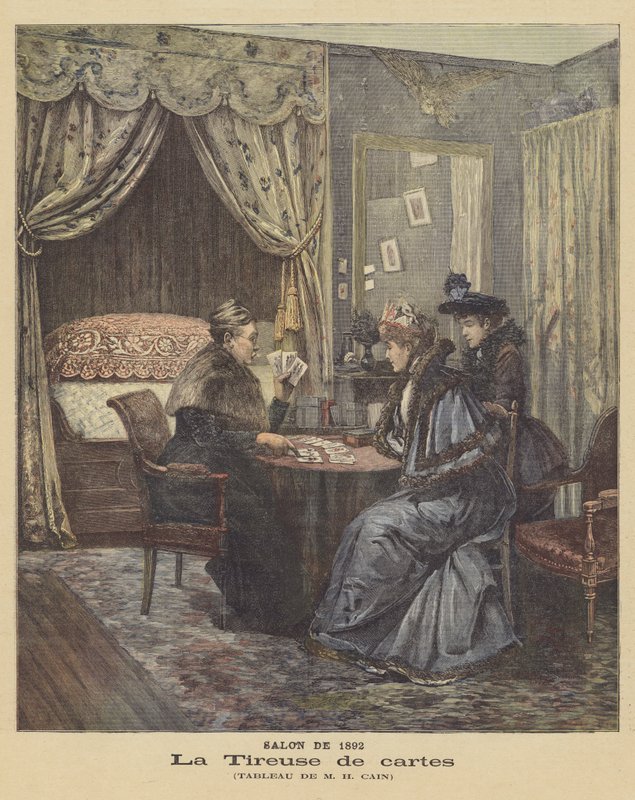Le Tireur de cartes - Henri Cain