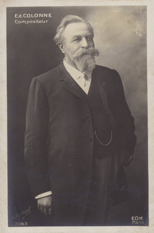 Edouard Colonne, chef d