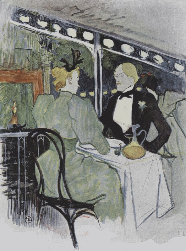Illustration de Le Plaisir à Paris - Henri de Toulouse Lautrec
