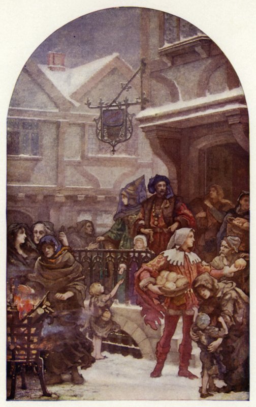 Whittington et les pauvres - Henrietta Rae