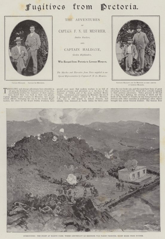 Fugitifs de Pretoria - Henry Charles Seppings Wright