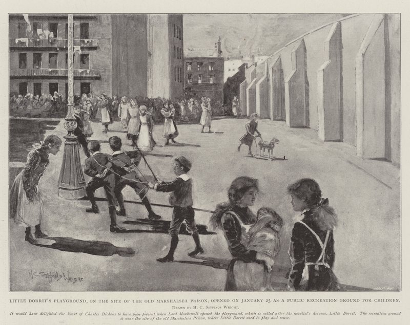 Le terrain de jeu de Little Dorrit, sur le site de l