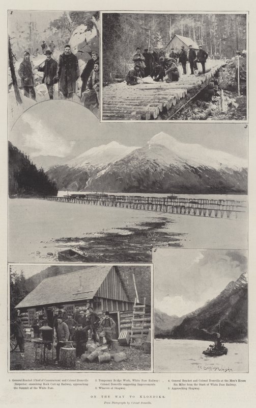 En route pour le Klondike - Henry Charles Seppings Wright