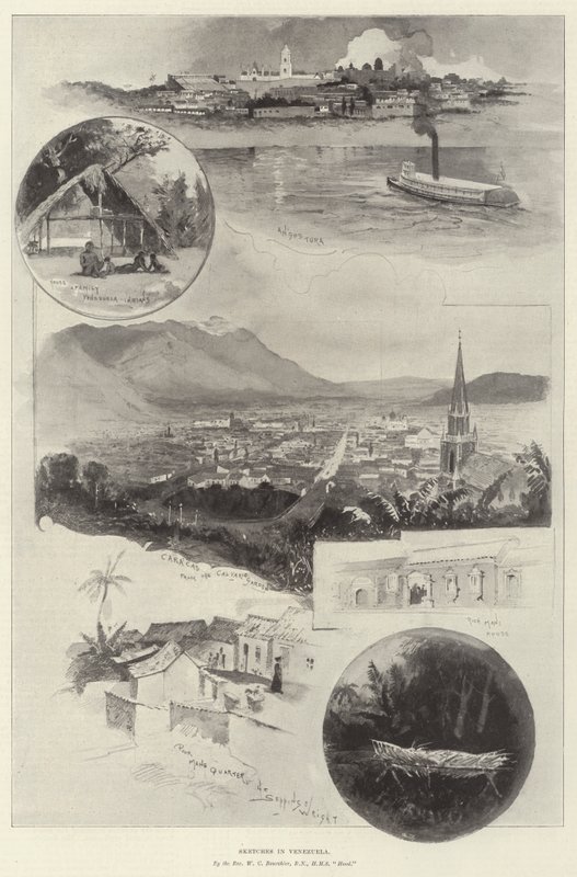 Esquisses au Venezuela - Henry Charles Seppings Wright