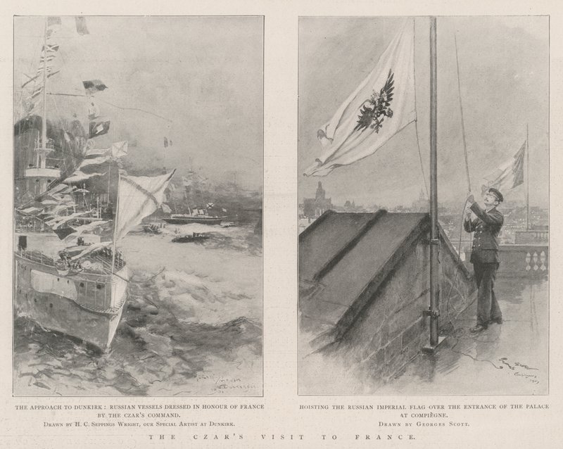 La Visite du Tsar en France - Henry Charles Seppings Wright