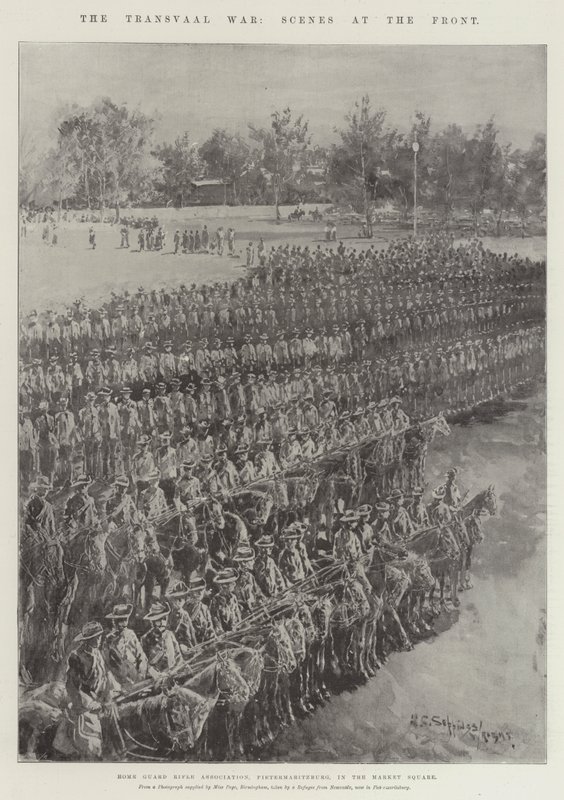 La Guerre du Transvaal, Scènes au Front - Henry Charles Seppings Wright